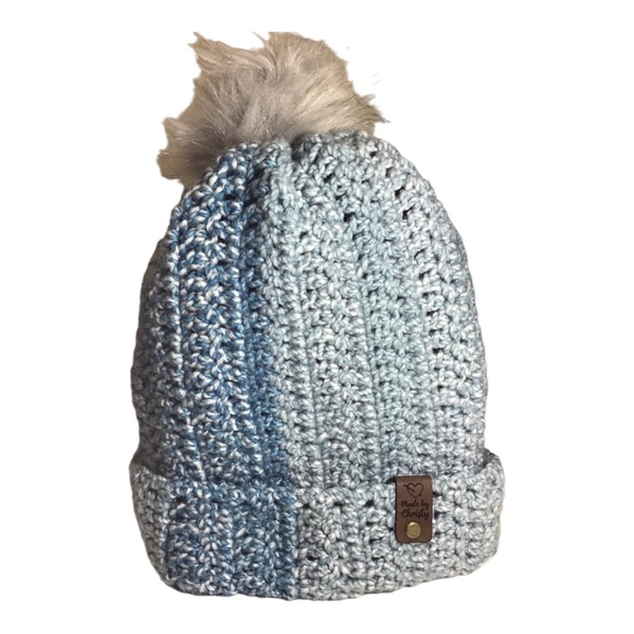 Hand Knit Crochet Beanies by Christy - Picture 1 of 7
